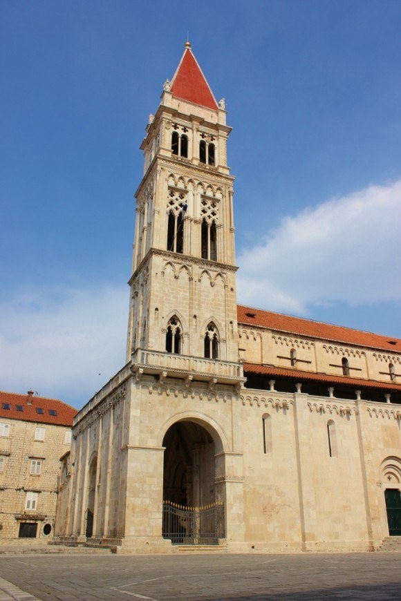 Day trip to Trogir: Cathedral of St Lawrence bell tower