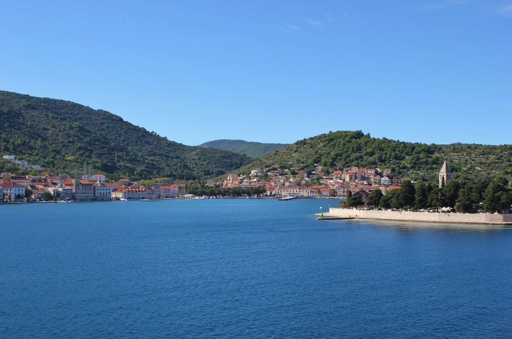 Ferry from Split to Vis Island