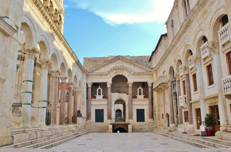 Exploring Diocletian's Palace in Split, Croatia