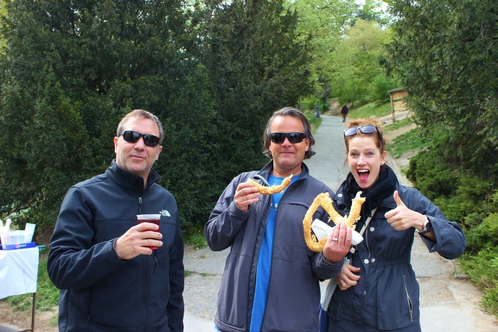 Friends in Budapest: At Gellert Hill