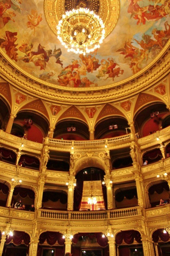 Opera House Interior, Budapest Hungary