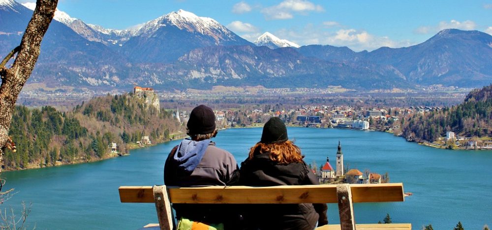 JetSettingFools Homepage Kris and Sarah Lake Bled Slovenia