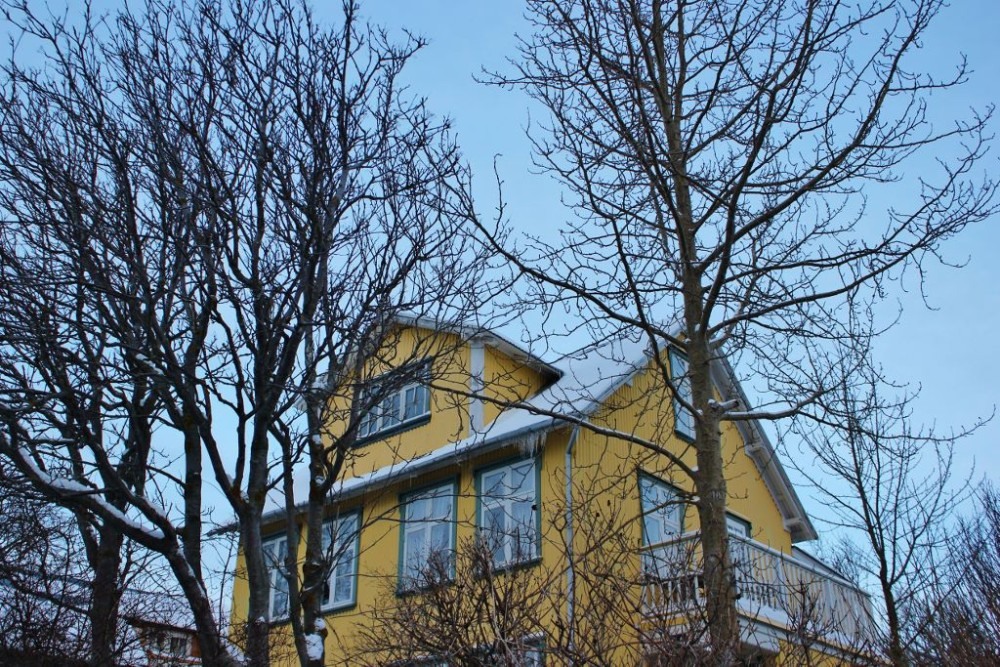Iceland in Wintertime Colorful House in Rocky Village Reykjavik JetSettingFools