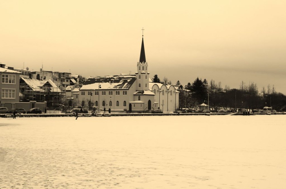 Iceland in Wintertime Frikirkjan i Reykjavik Church JetSettingFools