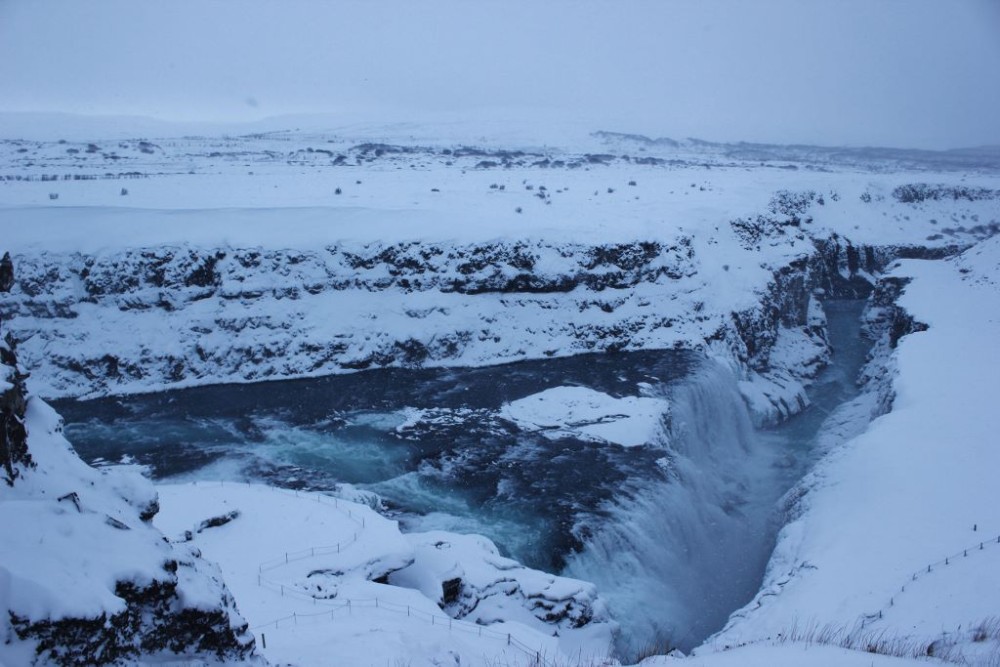Iceland in Wintertime Gullfoss JetSettingFools