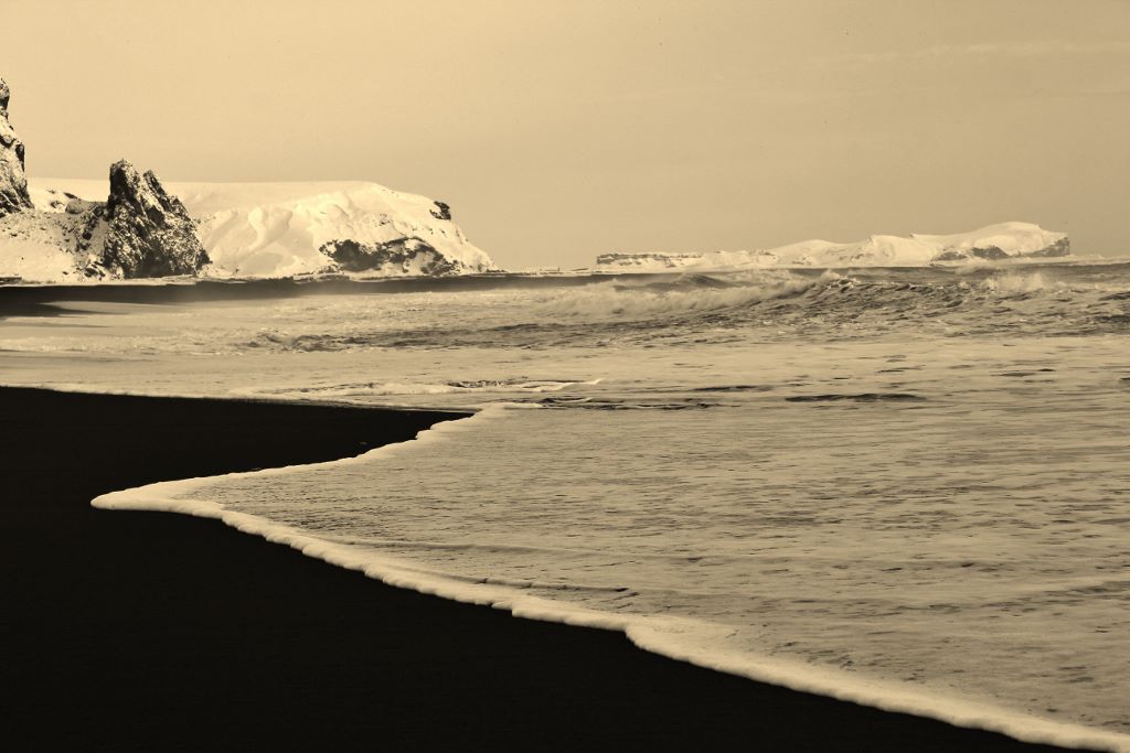 Iceland in Wintertime Vik Black Sand Beach JetSettingFools
