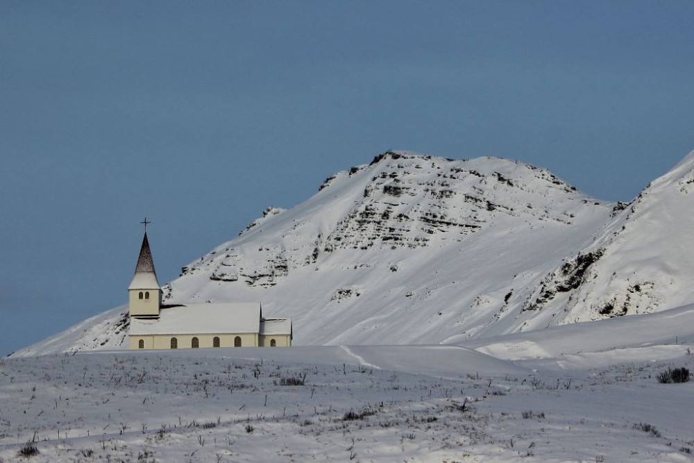 Iceland in Wintertime Vik Church JetSettingFpp;s