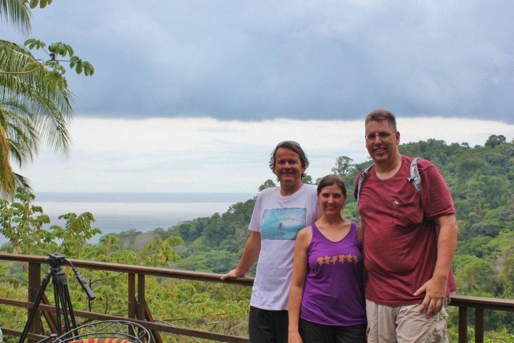 Osa Peninsula view from Lapa Rios