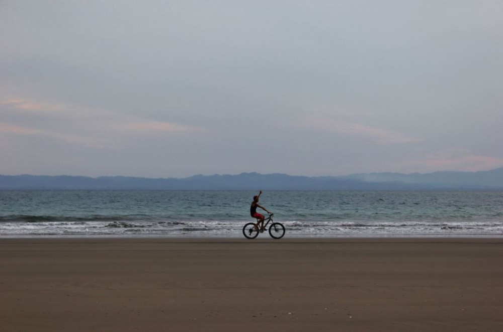 Zancudo, Costa Rica Bicycle on Beach JetSetting Fools