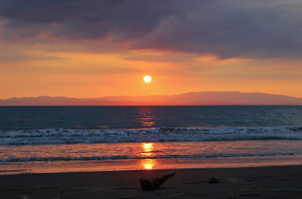 Zancudo, Costa Rica Sunset over Osa Peninsula JetSetting Fools