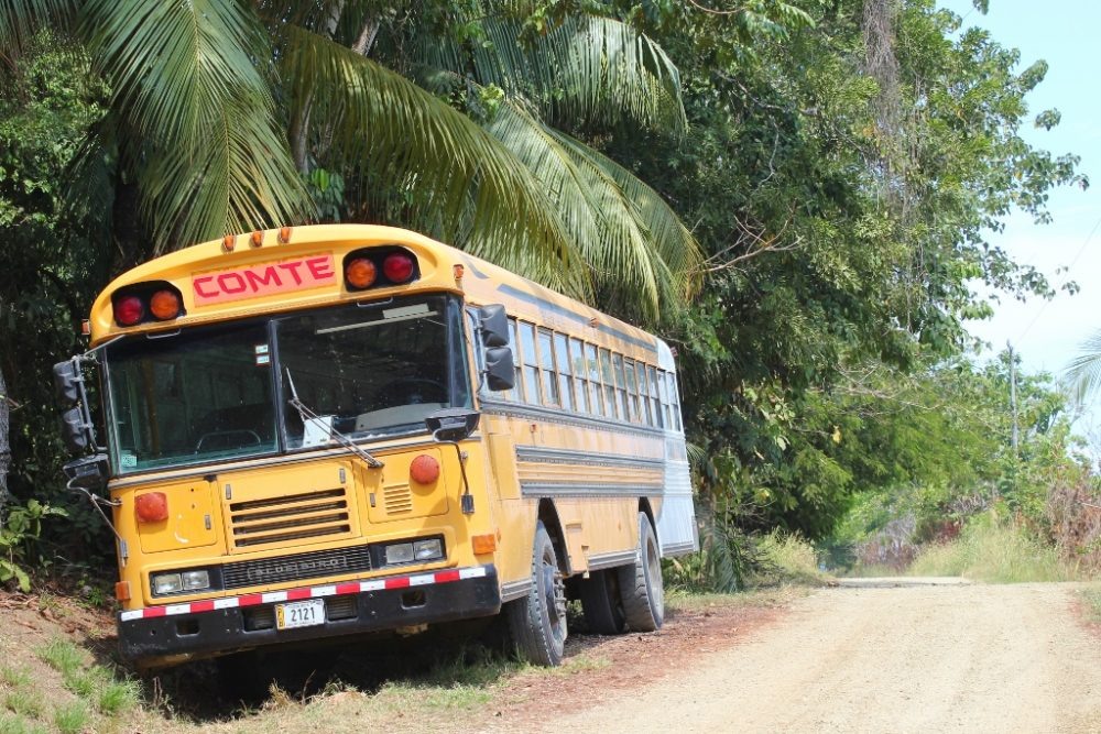 Two-Year Travel Budget local transportation by Bus in Costa Rica JetSettingFools.com