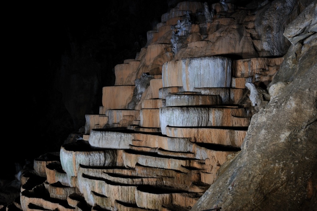 Natural Pools inside Skocjan Caves, Slovenia