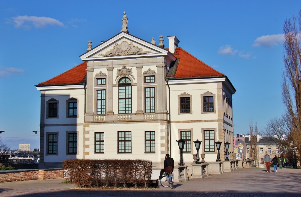 Ostrogski Castle and Fryderyk Chopin Museum in Warsaw, Poland