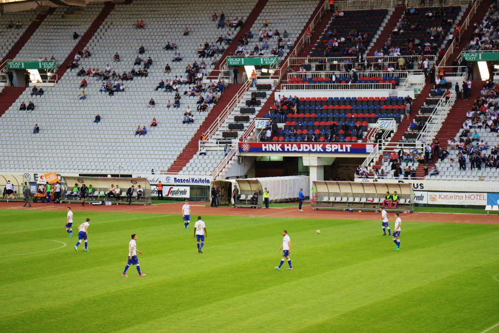 Hajduk football match, Split, Croatia Jetsetting Fools