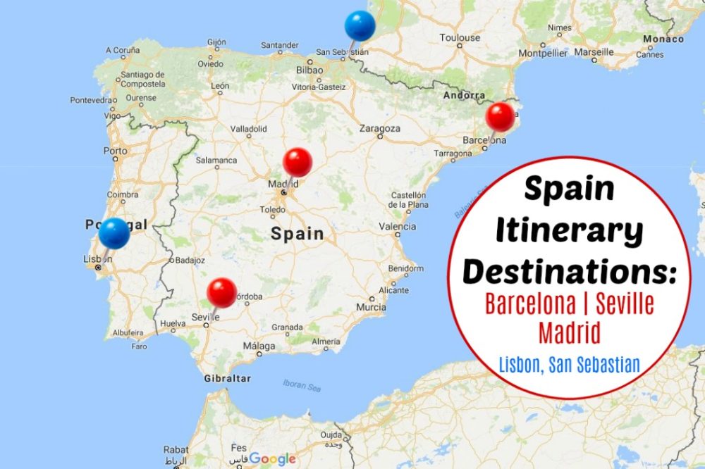 Spain Itinerary: Barcelona, Seville and Madrid in One Week