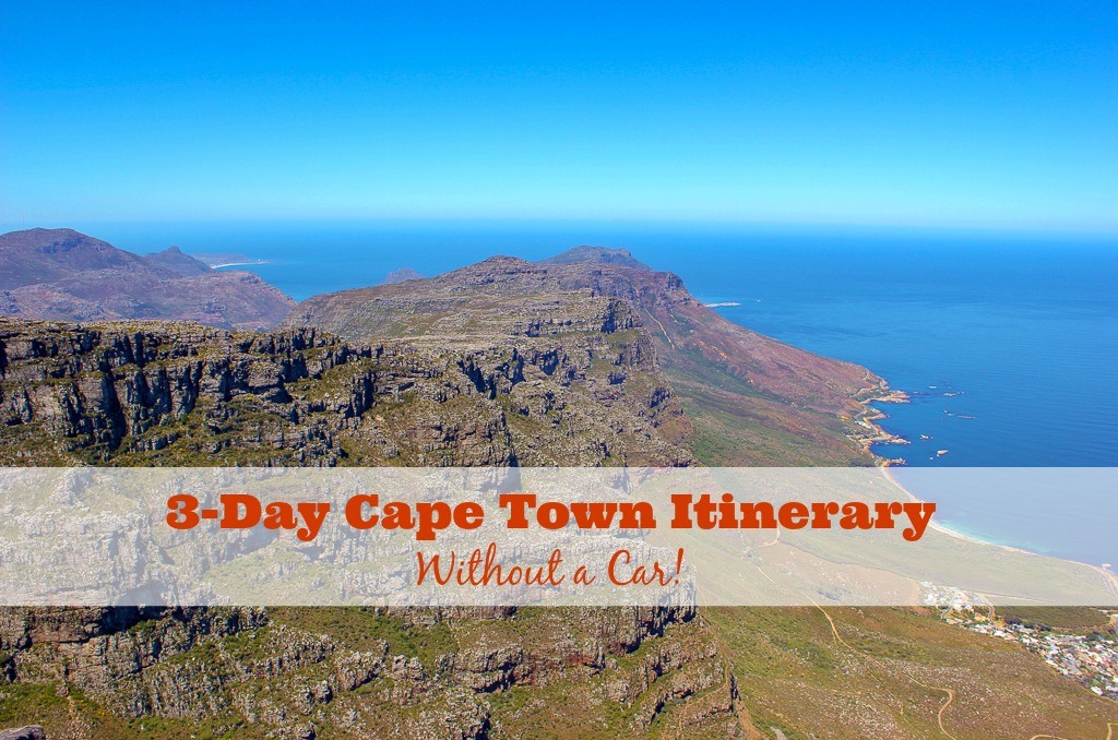 3-Day Cape Town Itinerary without a car by JetSettingFools.com