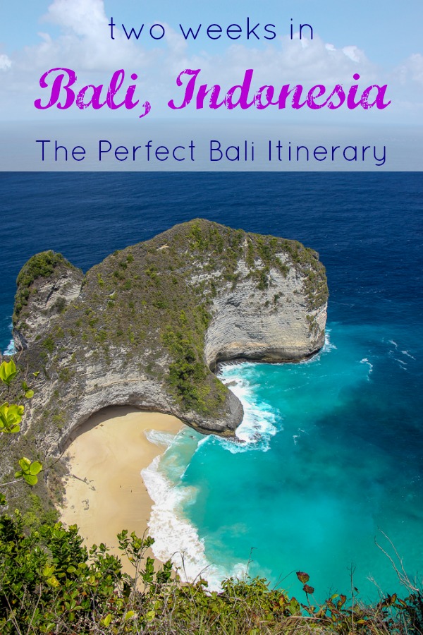 Bali Itinerary: A Perfect Plan for 2 Weeks in Bali, Indonesia ...