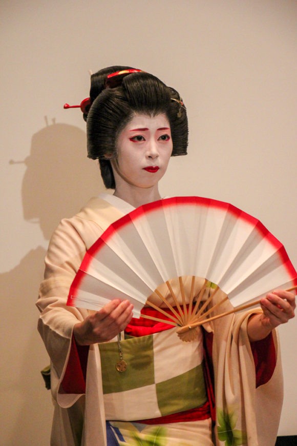 Geisha Performance at Asakusa Tourist Information Center in Tokyo, Japan