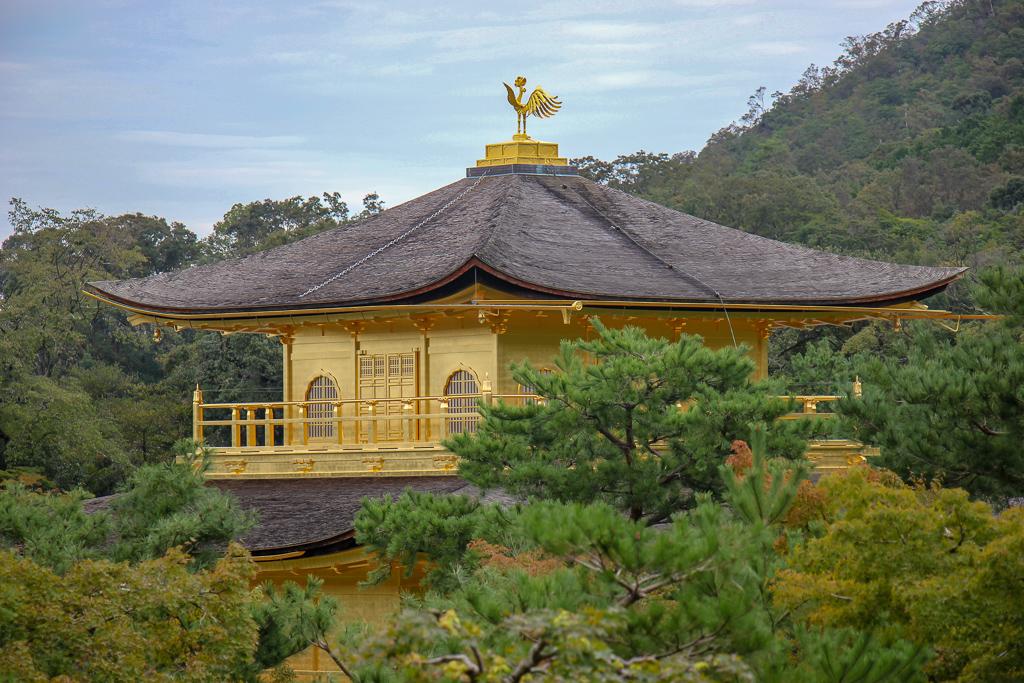 Famous Golden Temple Kinkakuji Temple in Kyoto, Japan