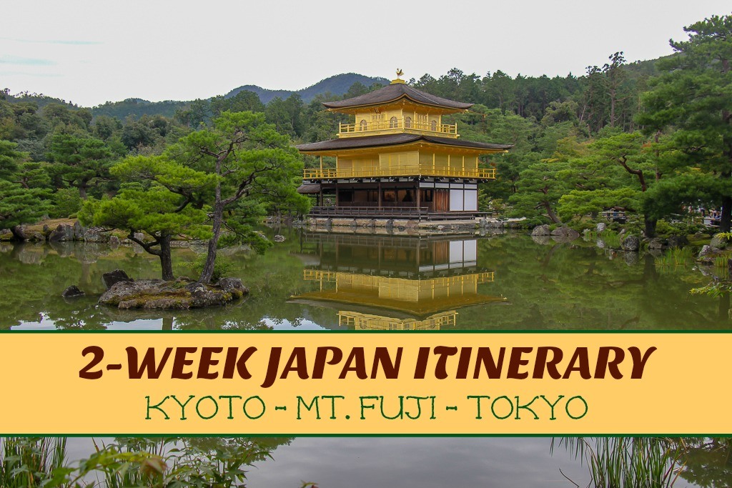 Japan Itinerary Kyoto Mt Fuji Tokyo by JetSettingFools.com