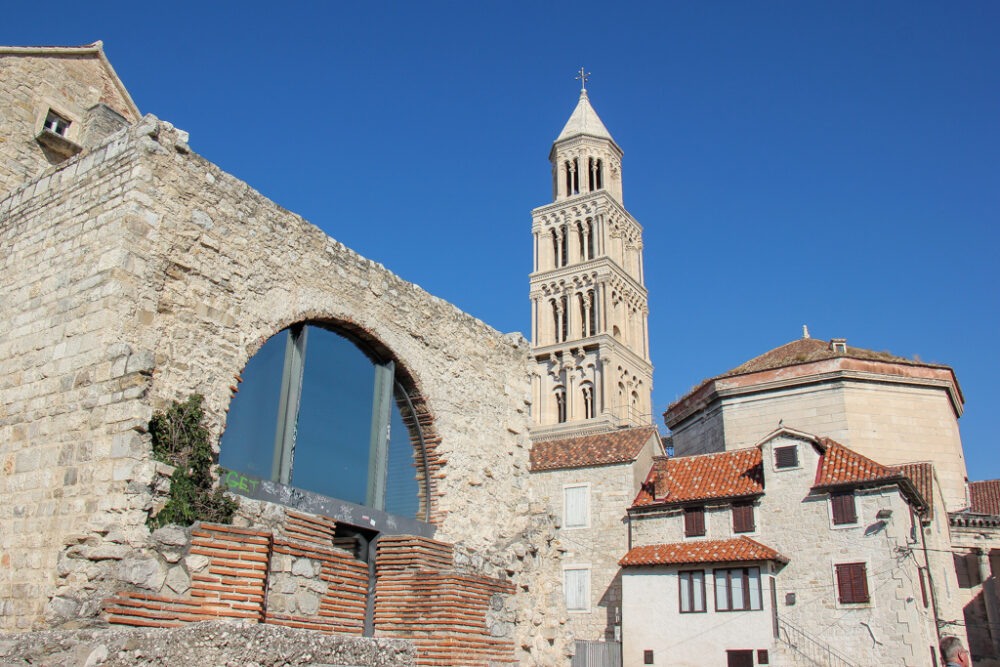 Exploring Diocletian's Palace in Split, Croatia