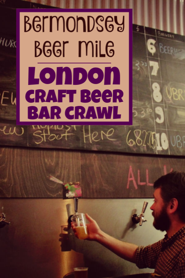 London Craft Beer Crawl Bermondsey Beer Mile Jetsetting Fools