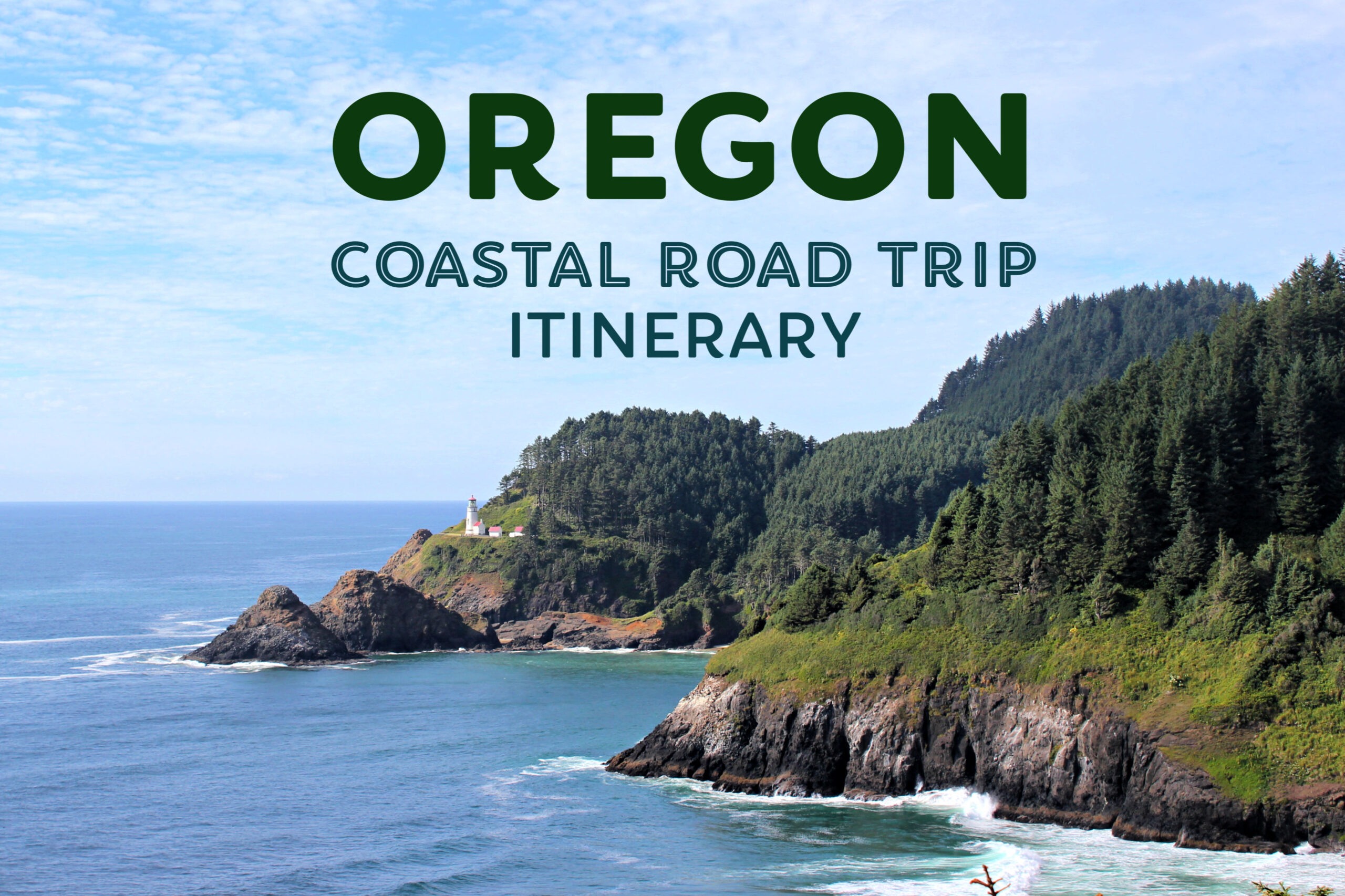 Oregon Coastal Road Trip Itinerary by JetSettingFools.com