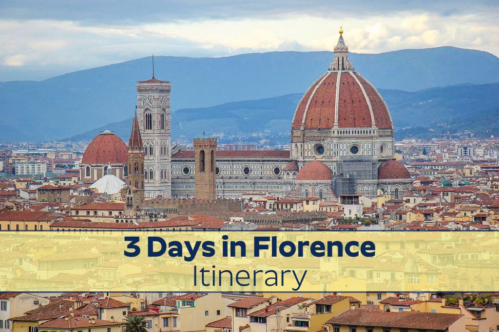 3 Days in Florence Itinerary by JetSettingFools.com
