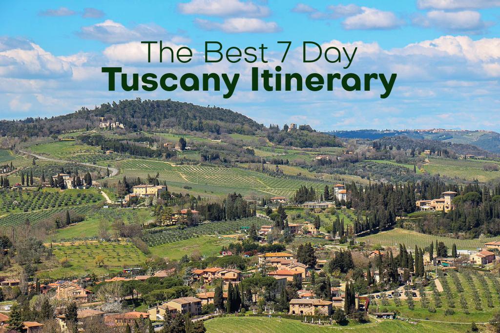The Best 7 Day Tuscany Itinerary by JetSettingFools.com
