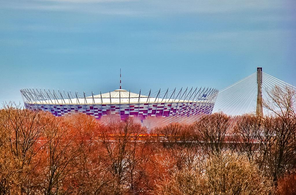 View of the Stadium, Warsaw, Poland