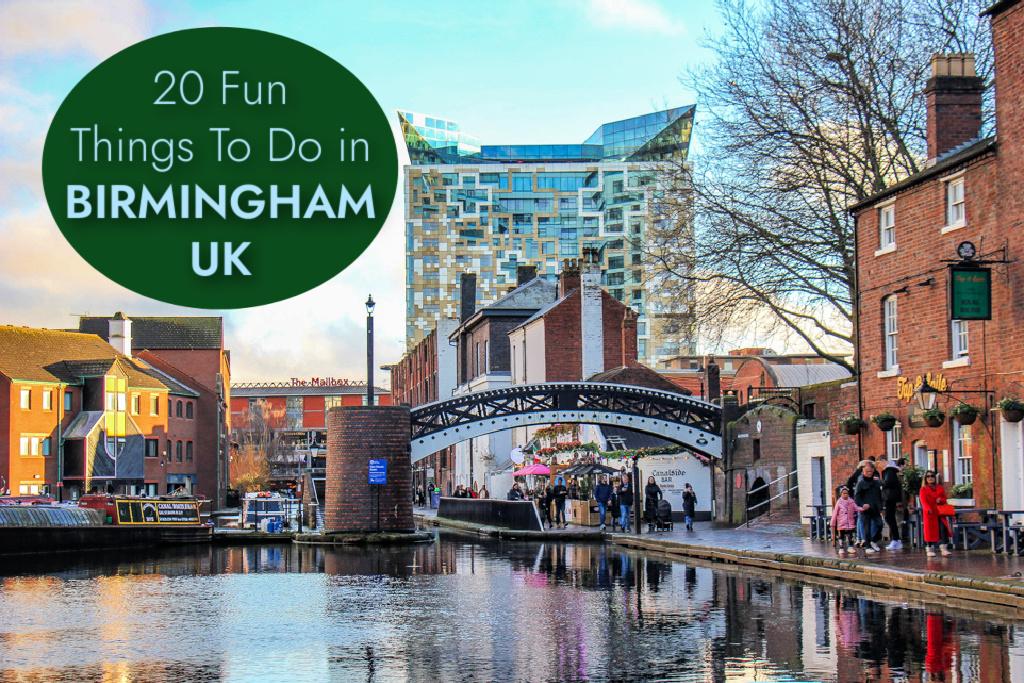 20 Fun Things To Do in Birmingham, UK by JetSettingFools.com
