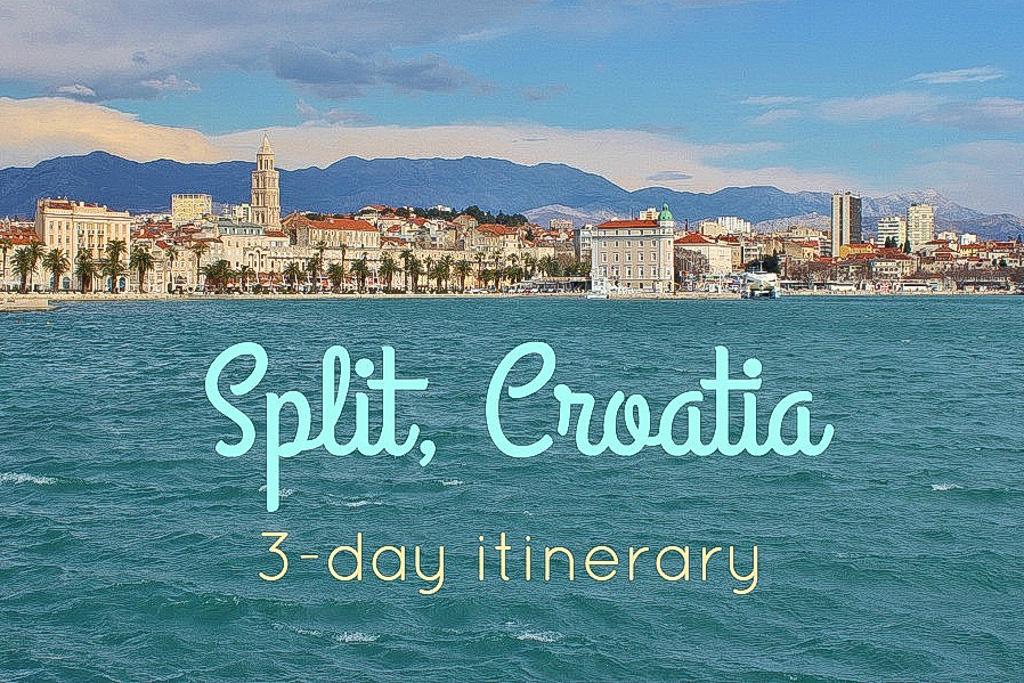 View of Split on a 3-Day Split, Itinerary, Croatia