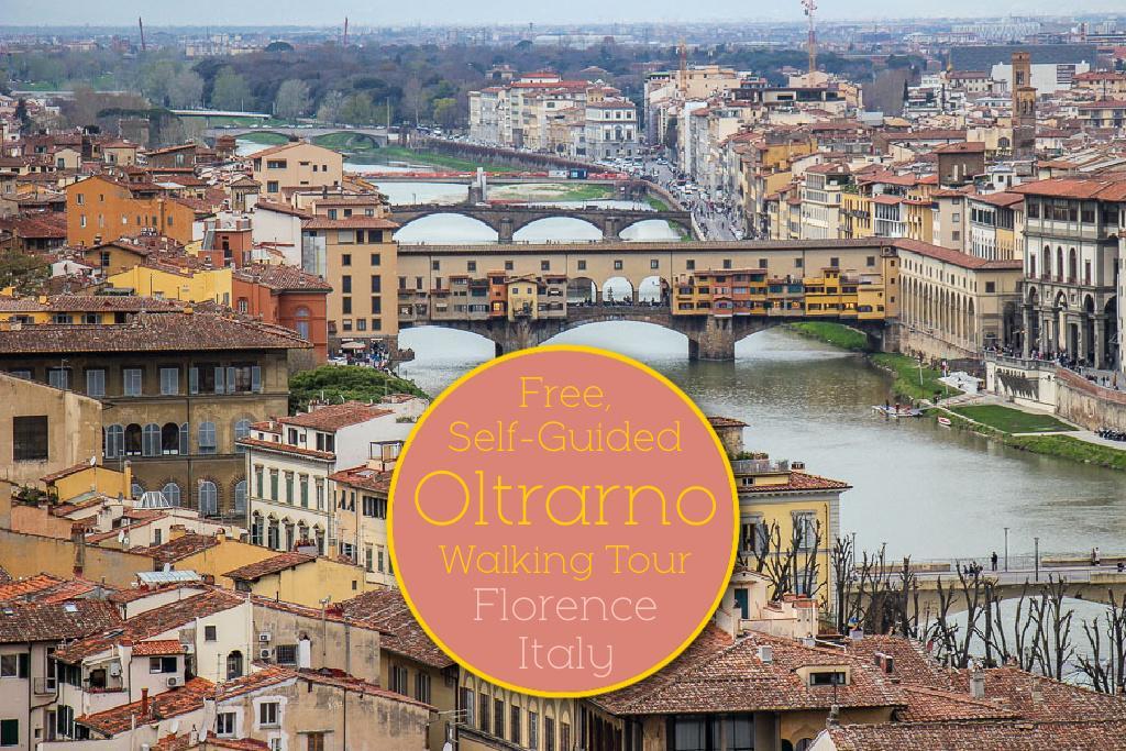 Free Self Guided Oltrarno Walking Tour Florence Italy by JetSettingFools.com