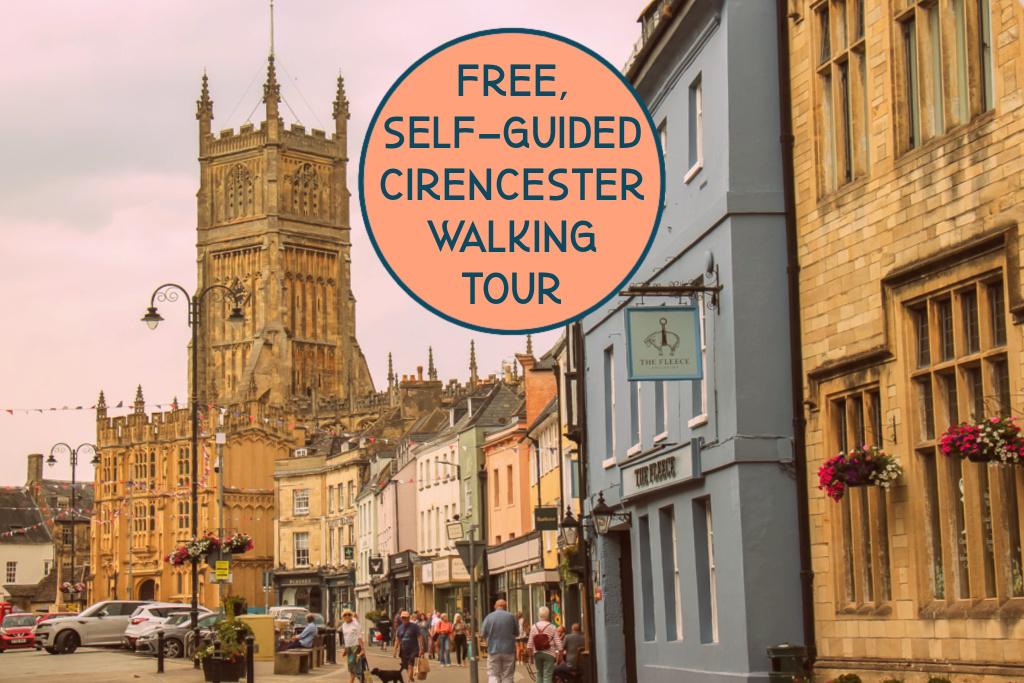 Free Self Guided Cirencester Walking Tour by JetSettingFools.com